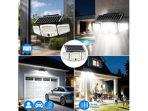 VENSSTNOR Solar Lights Motion Sensor - Gallery 9