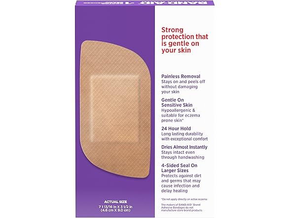 Band-Aid Band-Aid Sensitive Skin XL, 7ct