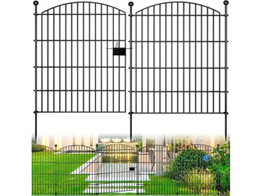 $49.99, Was $82.99, 39% Off! (10-Piece) Garden Metal Fencing with Ground Stakes dealfomo