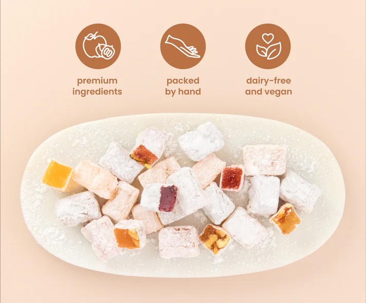 (5 Pack) Liberty Orchard Soft Fruit & Nut Candies Gift Set - Gallery 23