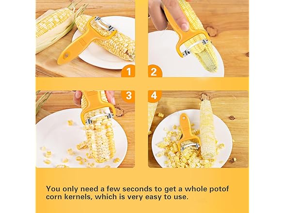 KITCHPOWER Original corn peeler, Corn