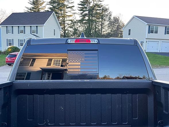 Dodge Ram Rear Middle Window Decal