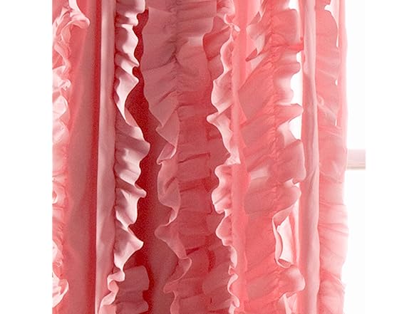 Belle Vintage Chic Window Curtain Panel