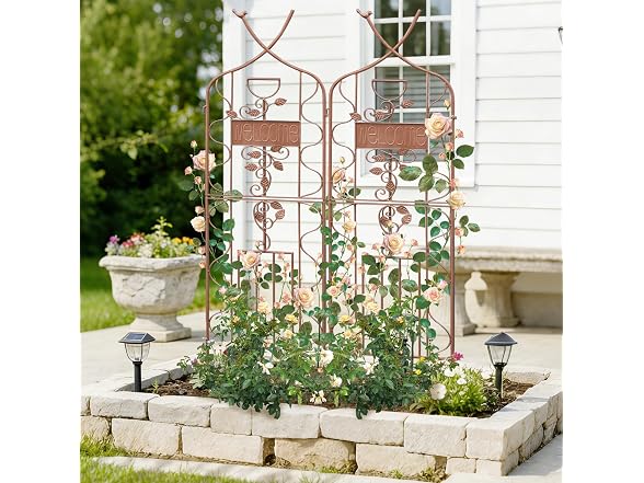 LZRS 2Pk 59.5*18in Rustic Garden Trellis