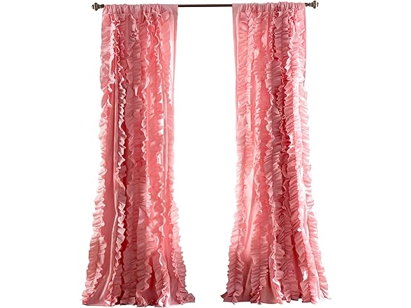 Belle Vintage Chic Window Curtain Panel