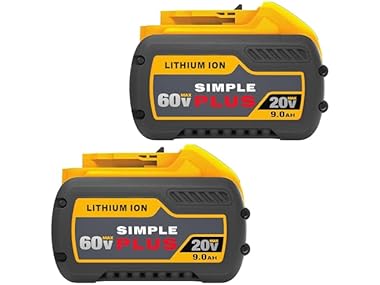 $87.99, Was $129.99, 32% Off! Simple Plus 9Ah Replacement Battery Dewalt 20V/60V dealfomo
