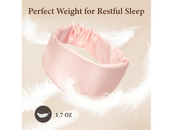 Azang Silk Sleep Mask for Women & Men, 3D