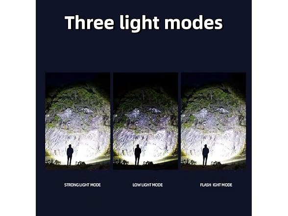 Rechargeable Tactical Flashlight 1500L