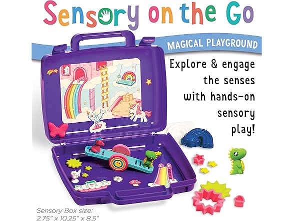 Creativity for Kids Sensory On The Go Kit: Magical Playground