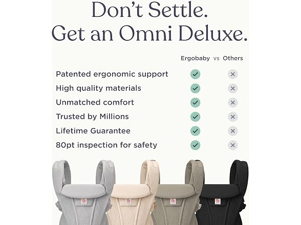 Ergobaby Omni Deluxe Baby Carrier
