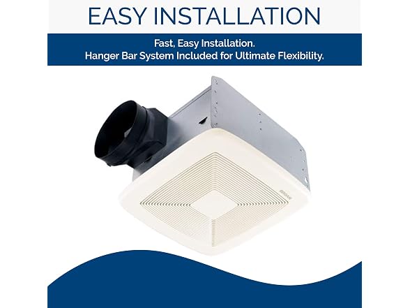 Broan-NuTone Very Quiet Ceiling Bathroom Exhaust F