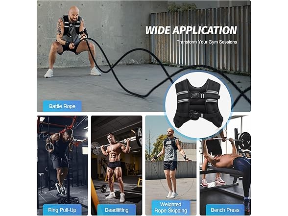 ZELUS Weighted Vest - 16lb