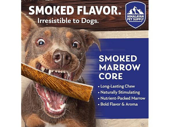 Himalayan Dog Chew Smoked Deer Antlers 1 X-Large