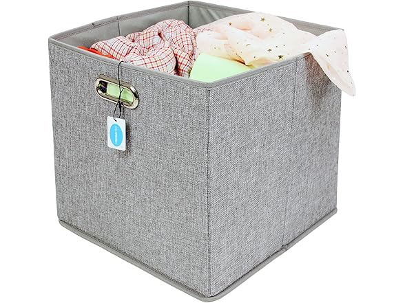 Casaphoria 4pcs Cube Collapsible Fabric 