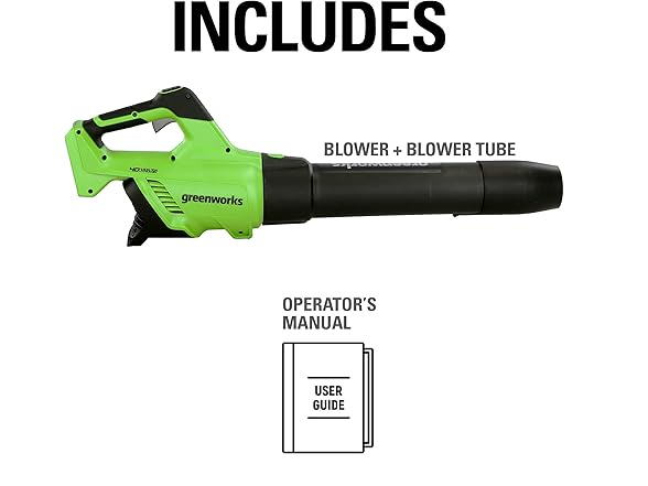 Greenworks Cordless Axial Leaf Blower