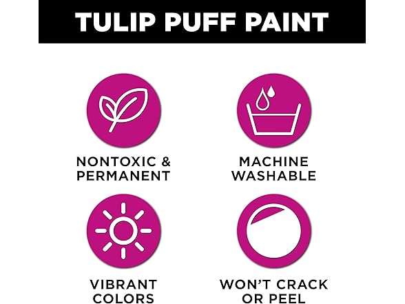 Tulip Puff Fabric Paint Permanent Craft Paint