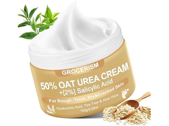 Grocerism 50% Oat Urea Foot Cream
