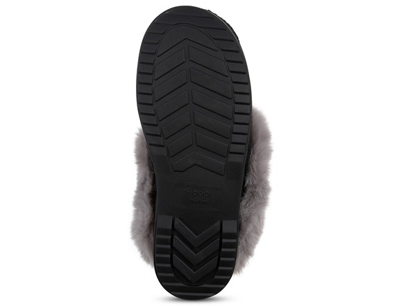 Floopi Women's Cable Knit Scuff Slipper