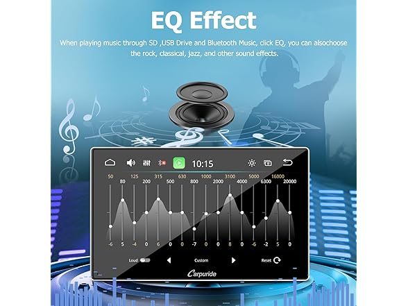 9" Wireless CarPlay Screen w/ GPS