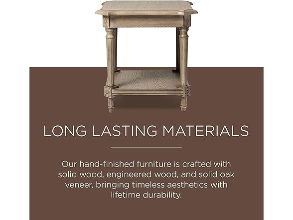 Maven Lane Pullman Traditional Side Table