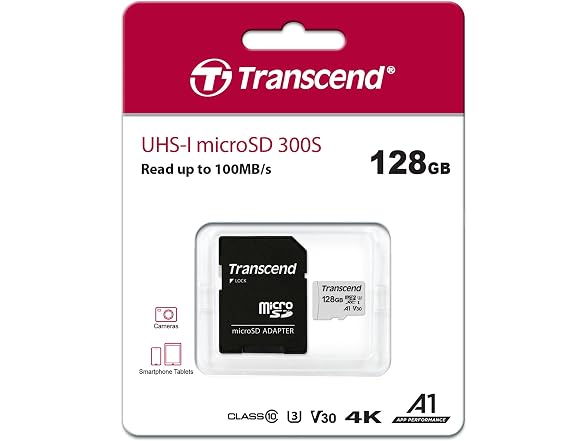 Transcend 128GB microSDXC Micro SD Card