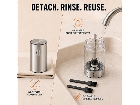 Electric Salt and Pepper Grinder Set