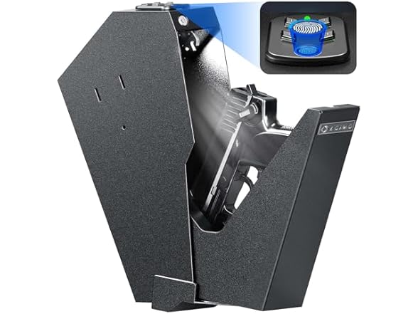 ADIMO T5 Drop Down Gun Safe, Biometirc