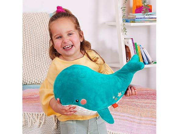 B. toys – Plush Squishy Whale– Stuffed Animal