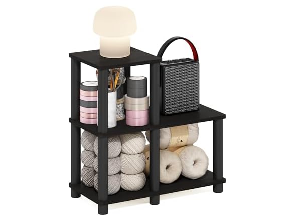 Furinno Turn-N-Tube Accent Decorative Shelf