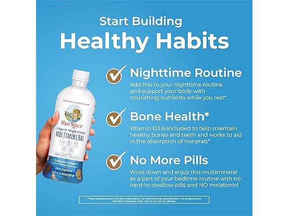MaryRuth Nighttime Multimineral 32oz