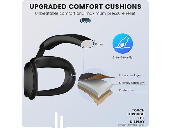 VZNEK Elite Comfort Head Strap for Meta Quest 3