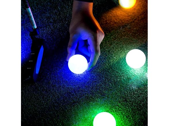 ILYSPORT LED Light up Golf Balls 6 Colors