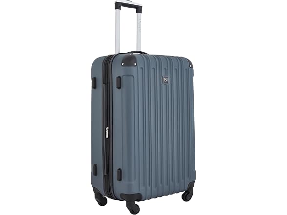 Travelers Club Midtown Hardside 4-Piece Luggage Travel Set, Slate
