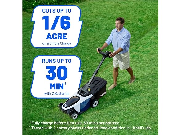 Self-Propelled Cordless Lawn Mower 40V