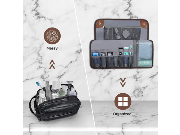 Men’s Travel Toiletry Bag- Choose Color
