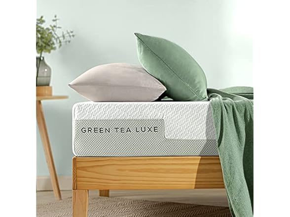 ZINUS 8 Inch Green Tea Luxe Memory Foam