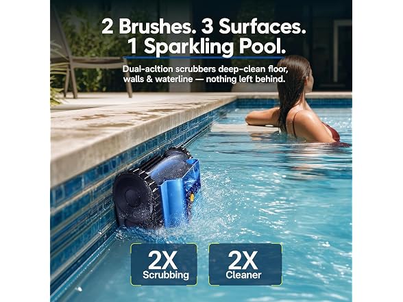 XIVORA W0795 Cordless Robotic Pool Cleaner3