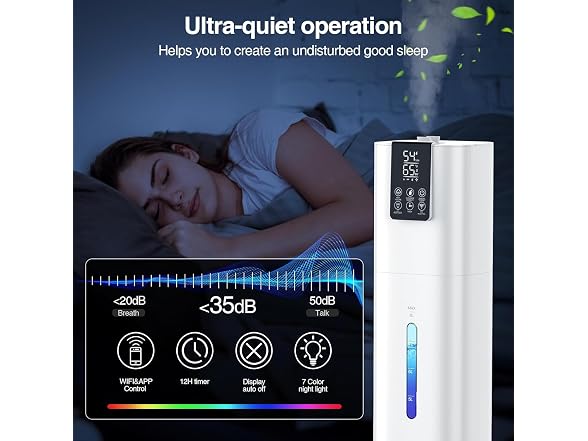 Honovos 8L Smart Top Fill Humidifier