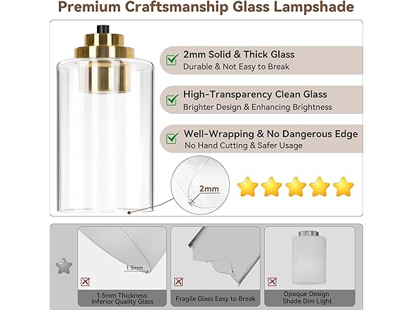 5-Light Bathroom Light Fixtures, 31" Modern Vanity