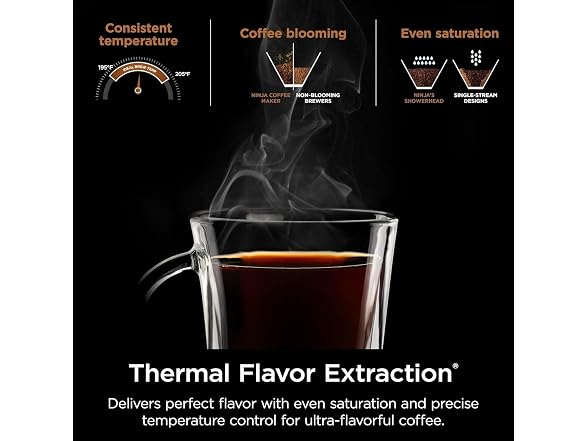 Ninja CM371 Hot & Iced XL Coffee Maker Black S&D