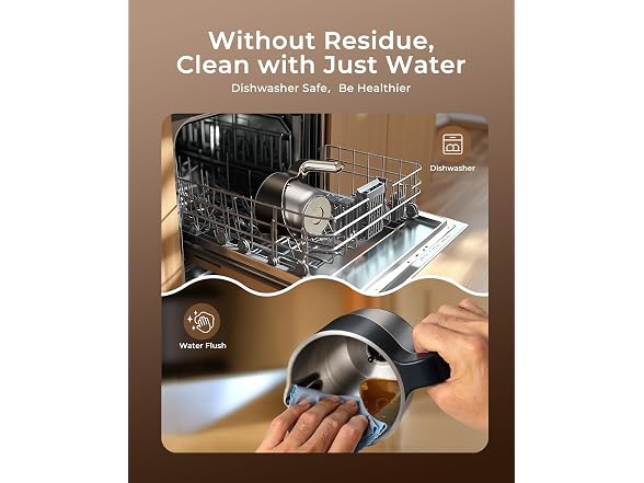COLDFILL 8-in-1 Milk Frother & Steamer