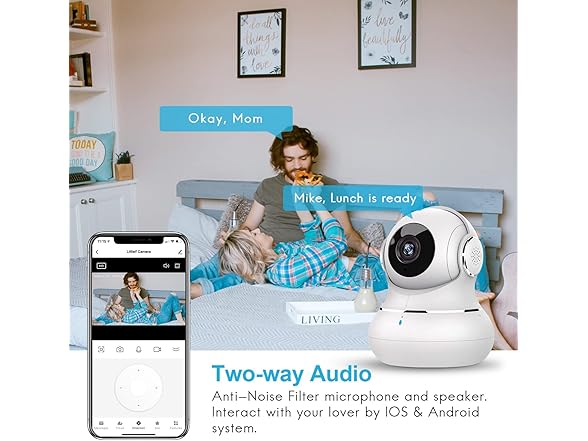 Litokam LF-P1t 4PK Indoor Pet/Baby Camera 4PK