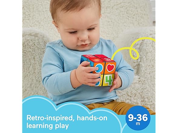Fisher-Price Baby Learning Toy Activity Cube