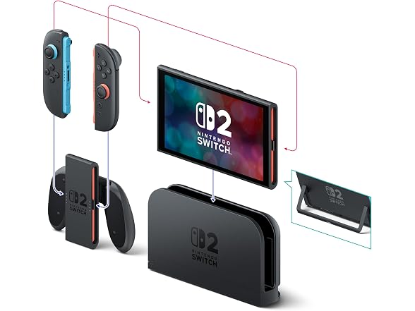 Nintendo Switch 2 Console + Mario Kart World Bundle (Grade A Refurbished)
