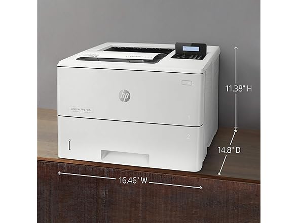 HP LaserJet Pro M501dn Duplex Printer with One-Year, Next-Business Day, Onsite Warranty (J8H61A) (Open Box)