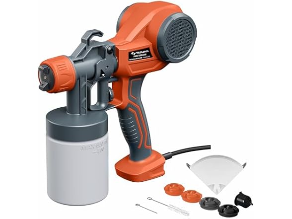 TILSWALL Alien500 HVLP Paint Sprayer Orange