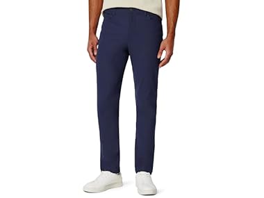 $9.99, Was $34.90, 71% Off! Amazon Essentials Men Slim Fit 5 Pocket Commuter Pants dealfomo