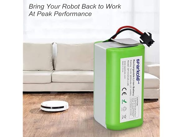SPARKOLE 14.4V 2600mAh Replacement Battery for M