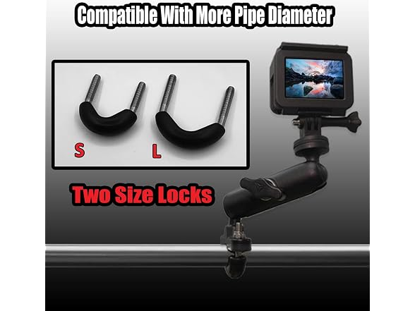 LAZORA 360°Motorcycle Camera Mount