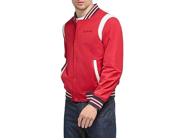 Levi's Men Varsity Bomber Jacket (XXL)